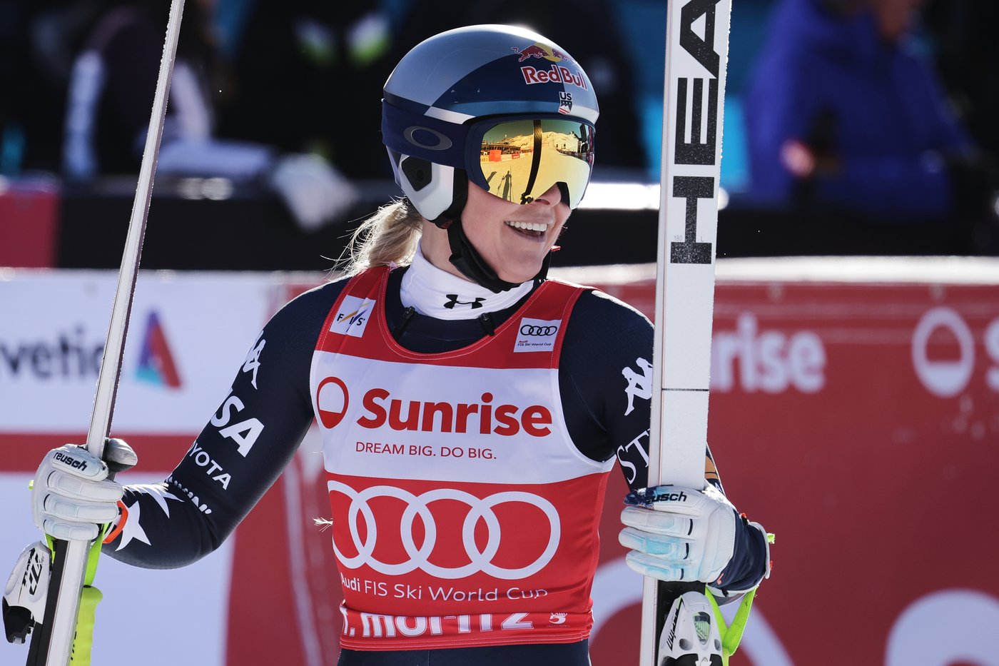 Lindsey Vonn places 2nd in a World Cup downhill a day after becoming oldest winner at age 41 | iNFOnews.ca