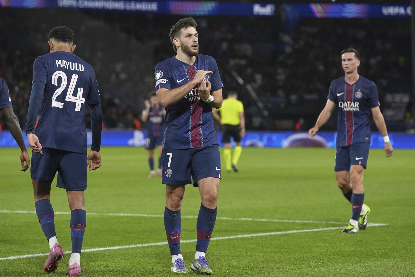 Kvaratskhelia shakes off calf injury to score for PSG in Champions league rout against Atalanta | iNFOnews.ca