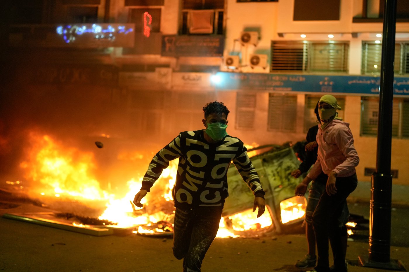 Photos show youth-led protests in Morocco following deadly police clashes | iNFOnews.ca