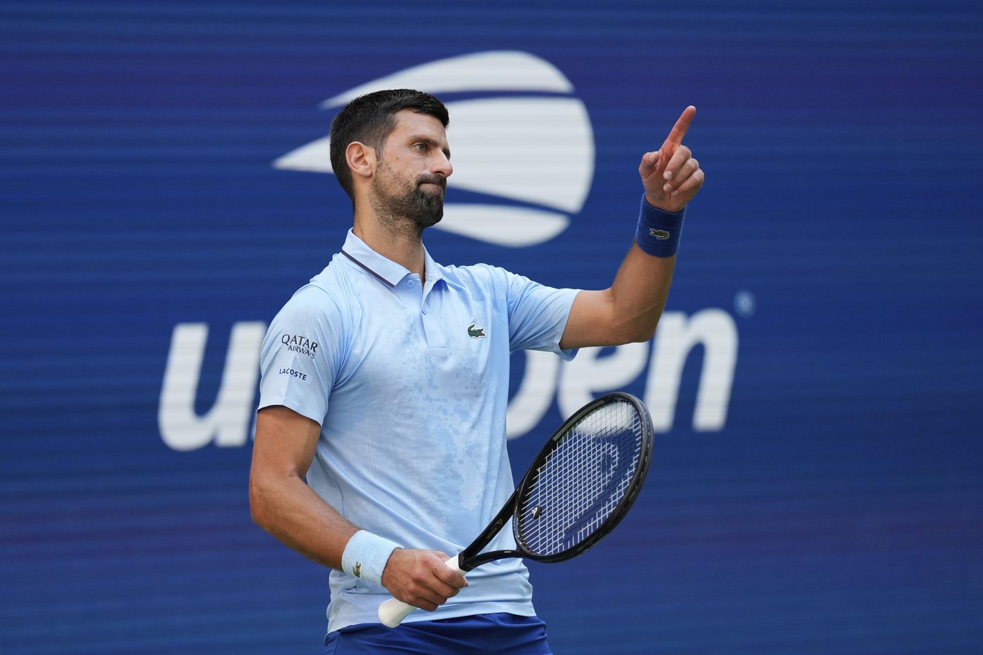 Photos: From violin mimics to victory fists, Djokovic steals the show | iNFOnews.ca