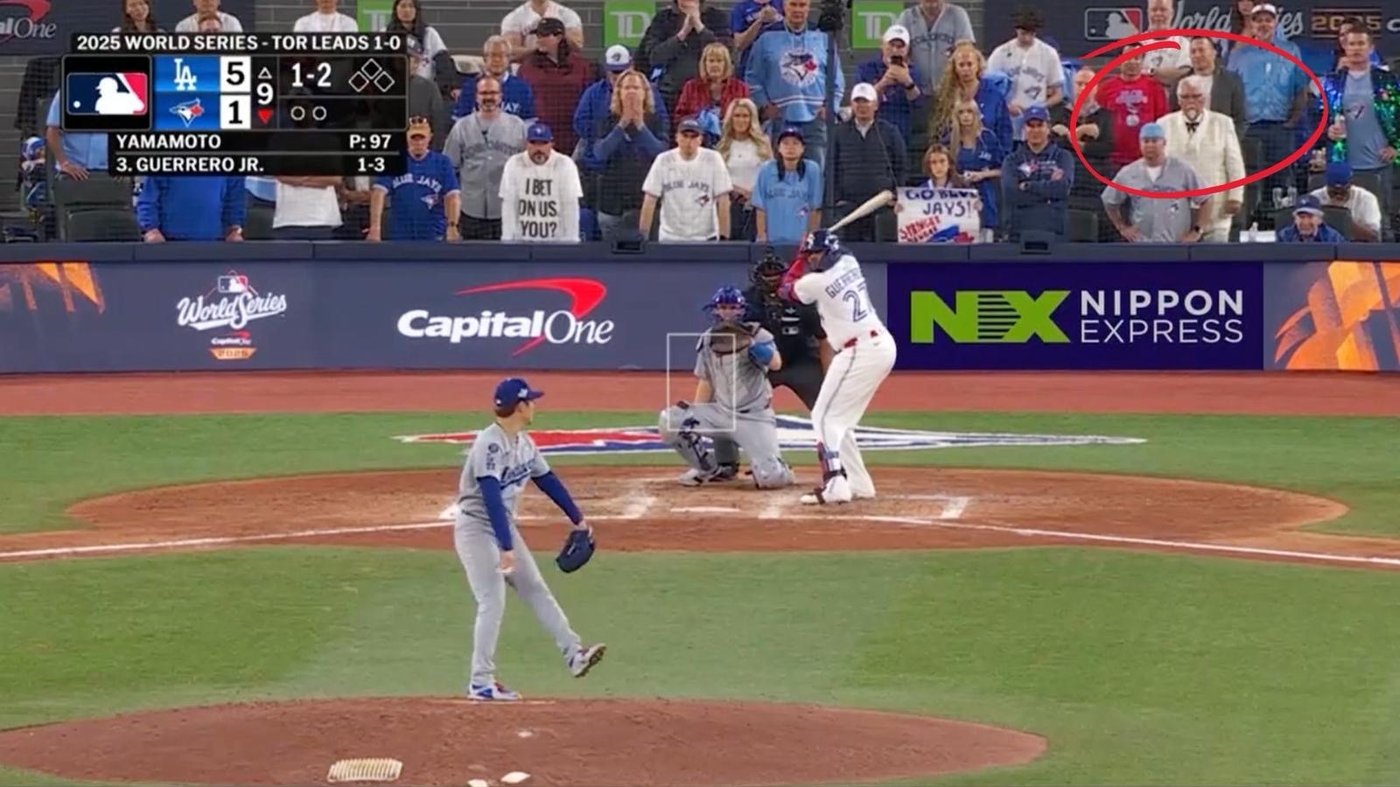 Was that Colonel Sanders behind home plate at the Blue Jays game? | iNFOnews.ca Was that Colonel Sanders behind home plate at the Blue Jays game? | iNFOnews.ca