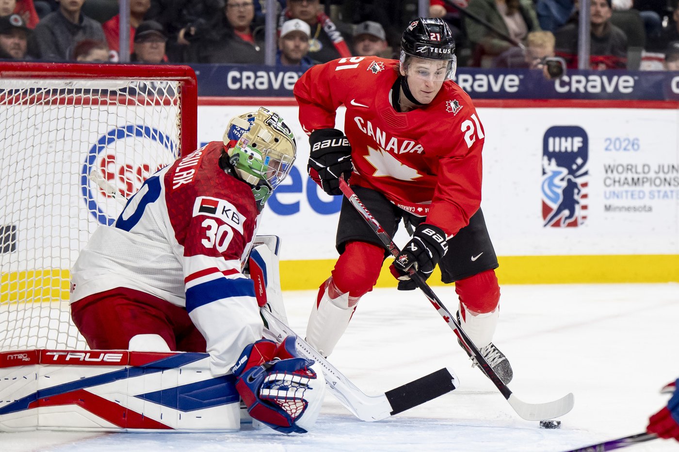 Photo Gallery: Canada falls to Czechia again at world juniors | iNFOnews.ca