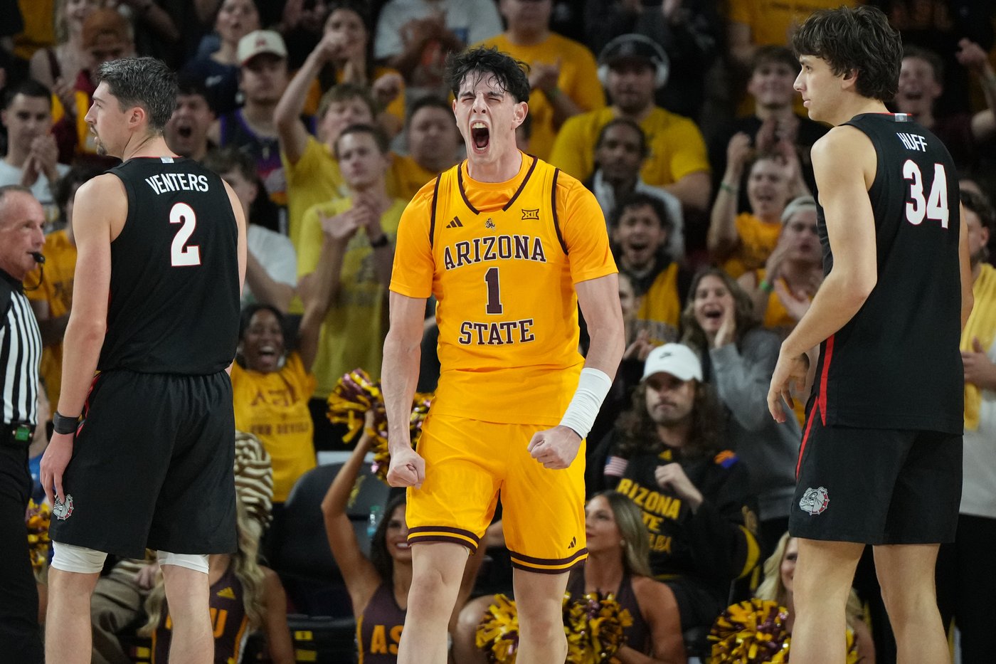 Graham Ike scores 20 points and No. 19 Gonzaga outlasts Arizona State 77-65 | iNFOnews.ca Graham Ike scores 20 points and No. 19 Gonzaga outlasts Arizona State 77-65 | iNFOnews.ca