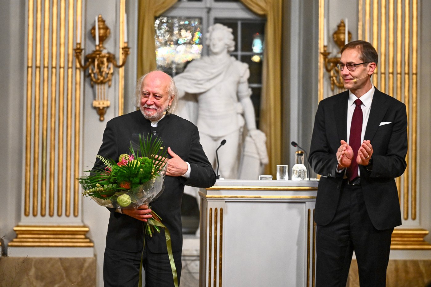 Nobel literature laureate Krasznahorkai delivers rare lecture in Stockholm | iNFOnews.ca Nobel literature laureate Krasznahorkai delivers rare lecture in Stockholm | iNFOnews.ca