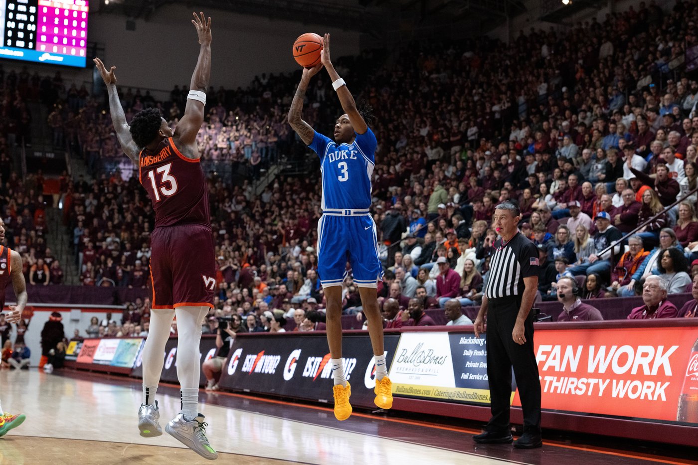 Boozer's 24 points carry No. 4 Duke to 72-58 victory over Virginia Tech | iNFOnews.ca Boozer's 24 points carry No. 4 Duke to 72-58 victory over Virginia Tech | iNFOnews.ca