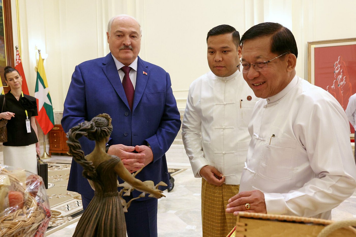 Military-run Myanmar plays host to goodwill visit by Belarusian leader | iNFOnews.ca