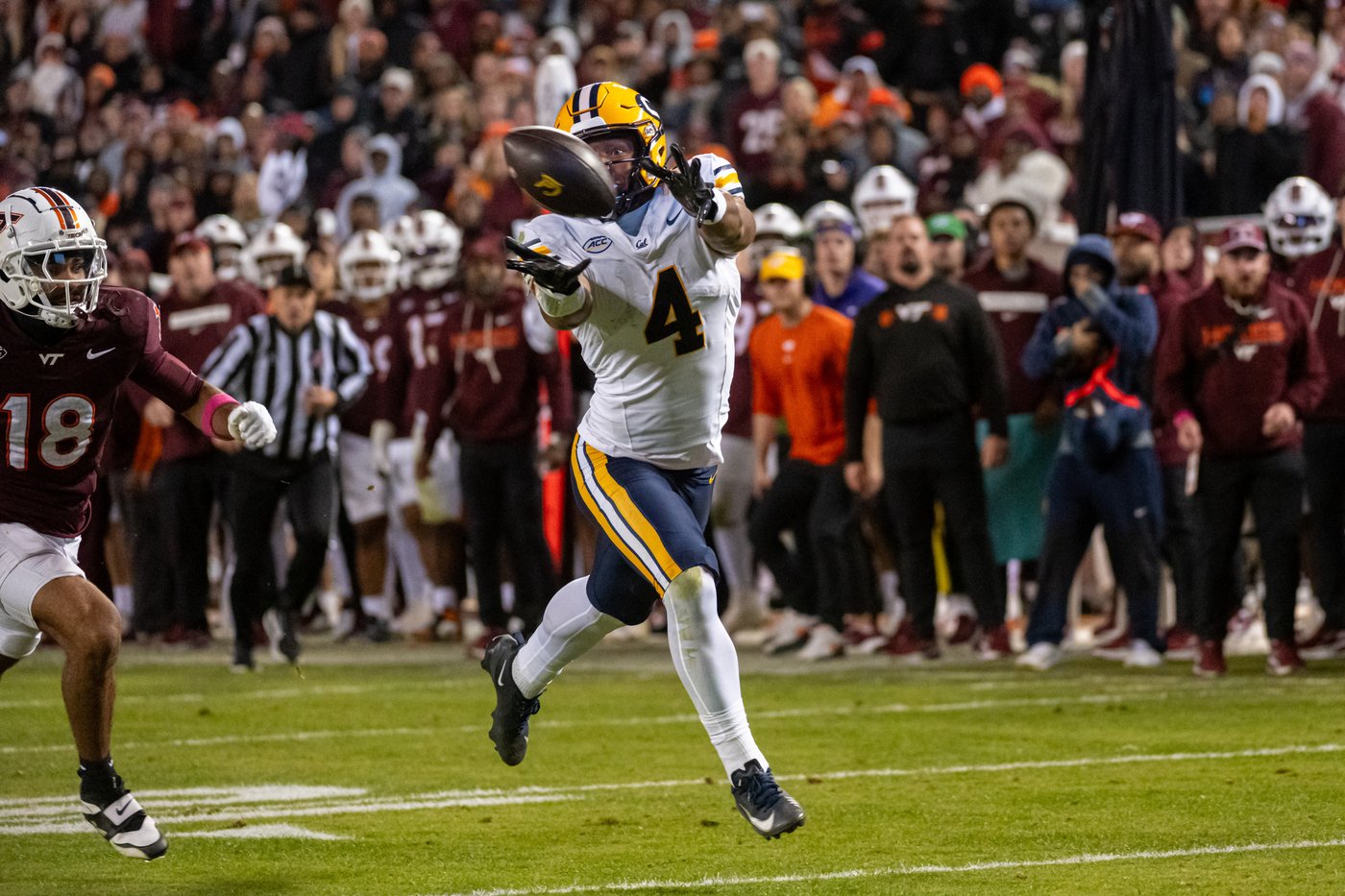 Kyron Drones leads Virginia Tech over California 42-34 in double OT | iNFOnews.ca