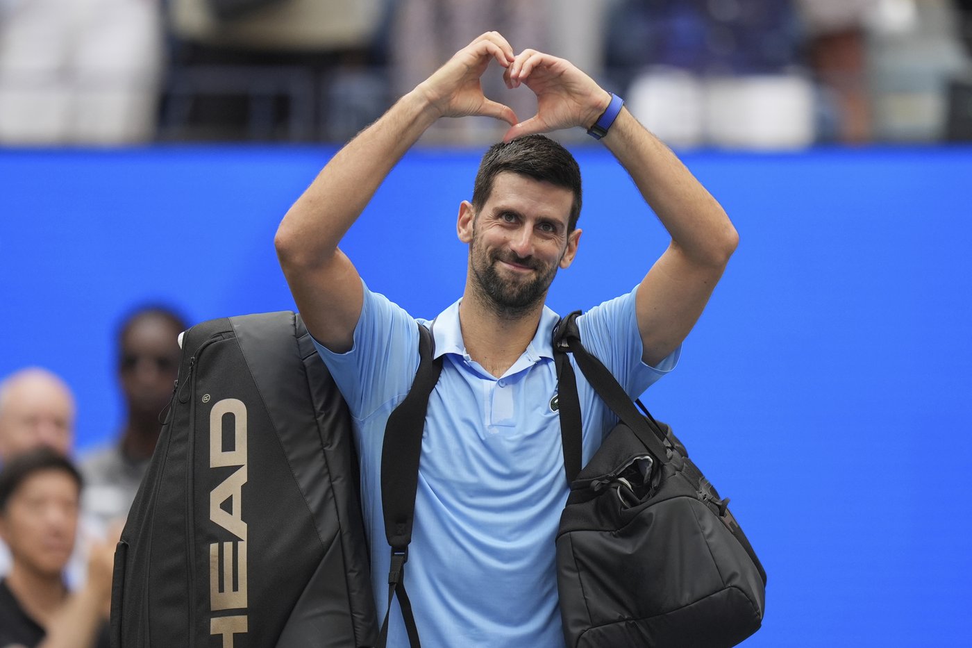 Photos: From violin mimics to victory fists, Djokovic steals the show | iNFOnews.ca