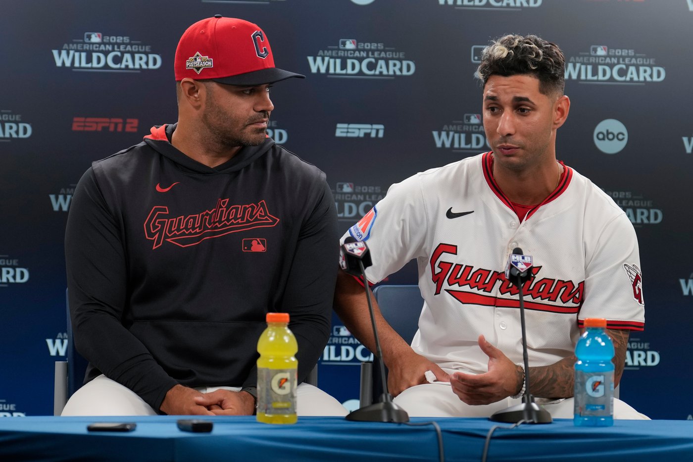 Rocchio, Naylor power 5-run eighth inning as Guardians beat Tigers 6-1 to even AL Wild Card Series | iNFOnews.ca