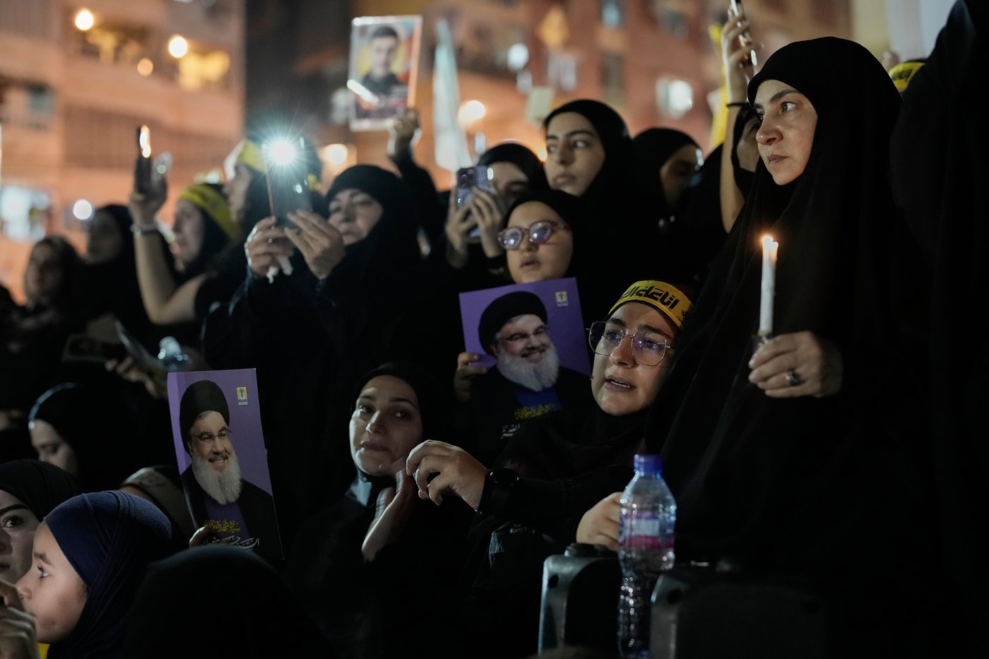 Photos show Hezbollah supporters honoring slain leaders Nasrallah and Safieddine despite PM's ban | iNFOnews.ca