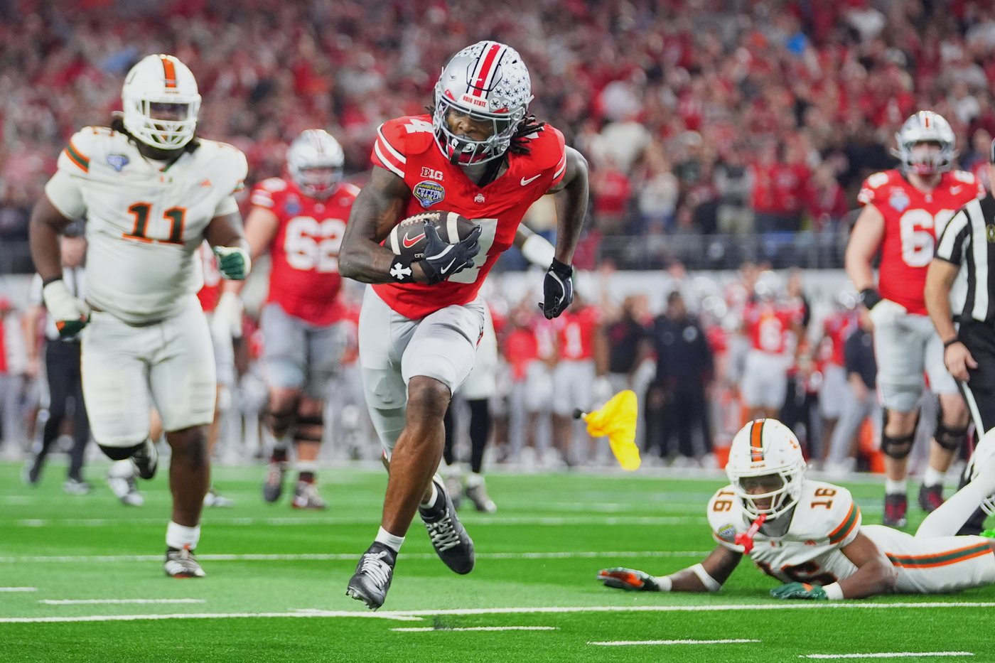 Another bye bites the dust as defending champ Ohio State falls to Miami in CFP quarterfinals | iNFOnews.ca Another bye bites the dust as defending champ Ohio State falls to Miami in CFP quarterfinals | iNFOnews.ca