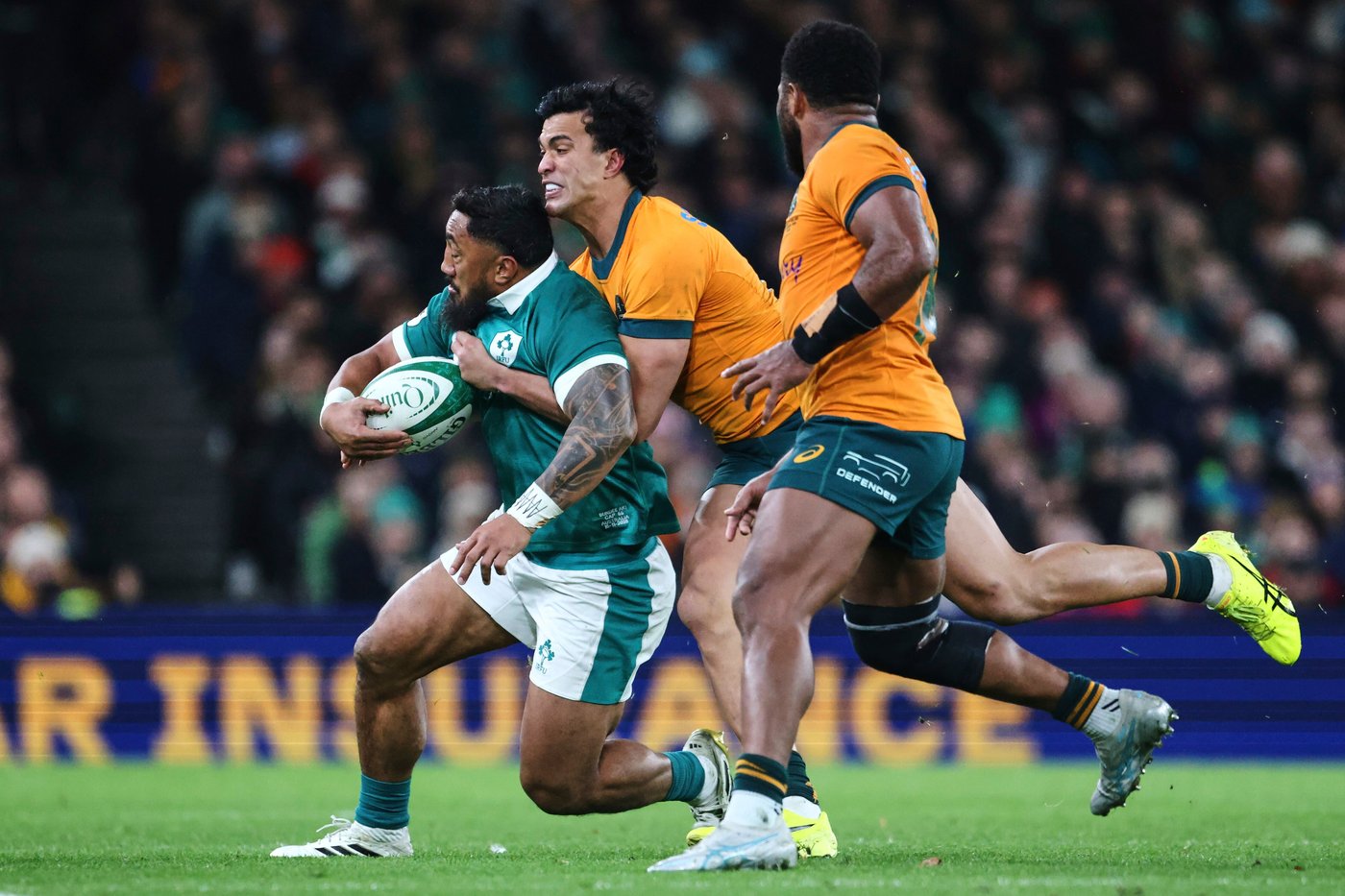 Mack Hansen's hat trick spurs Ireland to a record 46-19 win over Australia | iNFOnews.ca Mack Hansen's hat trick spurs Ireland to a record 46-19 win over Australia | iNFOnews.ca