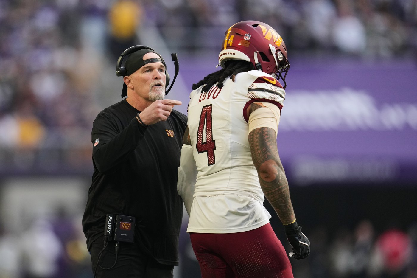 Another issue for Jayden Daniels and another loss for Dan Quinn's Commanders create a new low | iNFOnews.ca