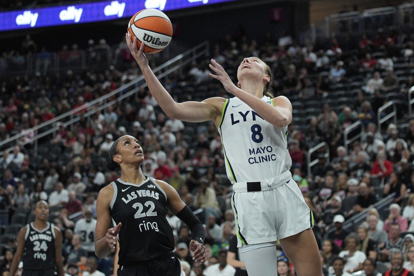 Hiedeman scores 24, Collier 20 as Lynx hold off Valkyries 78-72 | iNFOnews.ca Hiedeman scores 24, Collier 20 as Lynx hold off Valkyries 78-72 | iNFOnews.ca