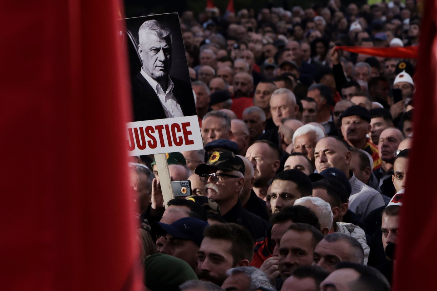 Thousands rally in Albanian capital against EU-backed court prosecuting Kosovo war veterans | iNFOnews.ca Thousands rally in Albanian capital against EU-backed court prosecuting Kosovo war veterans | iNFOnews.ca
