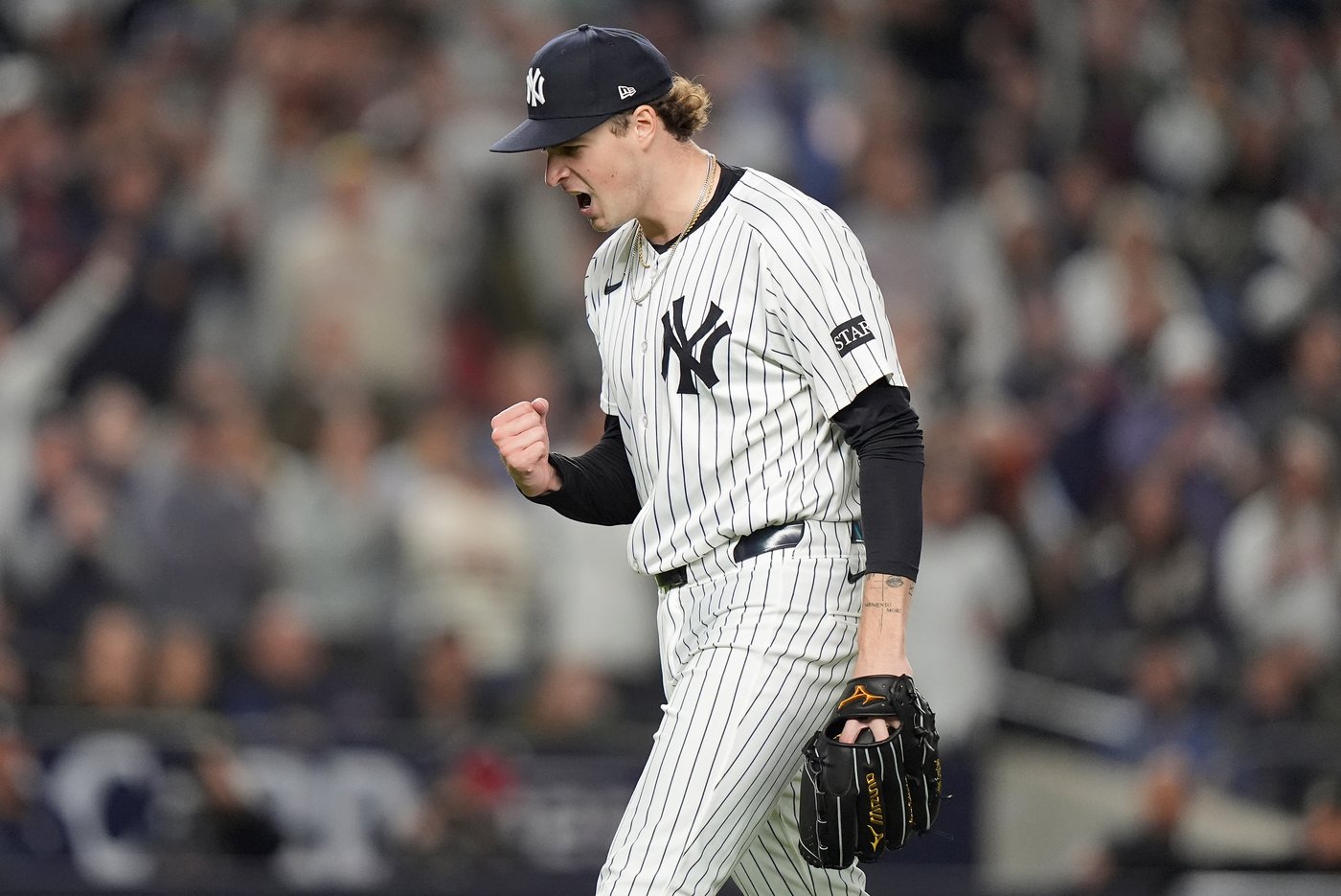 Schlittler strikes out 12 in postseason debut as Yankees beat Red Sox 4-0 to win Wild Card Series | iNFOnews.ca