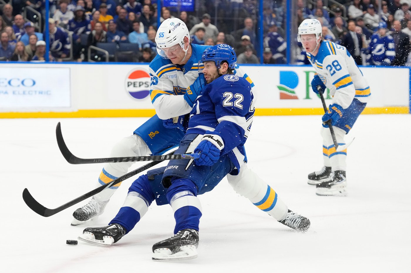 Raddysh has goal, 2 assists to reach 100 career points as Lightning beat Blues 4-1 | iNFOnews.ca Raddysh has goal, 2 assists to reach 100 career points as Lightning beat Blues 4-1 | iNFOnews.ca