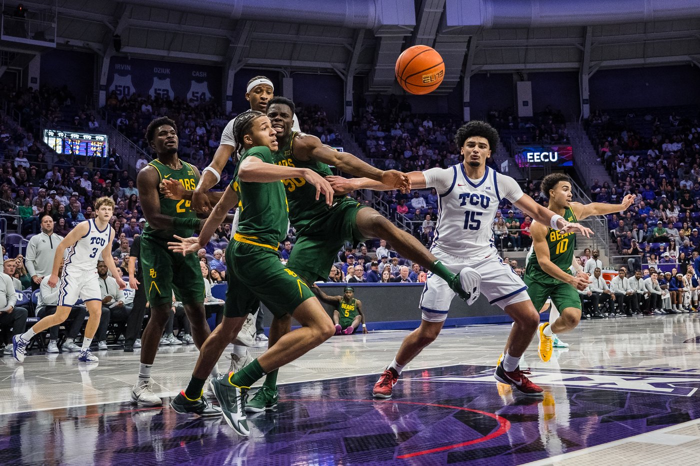 TCU beats Baylor 69-63 in Bears debut of 2023 NBA draft pick James Nnaji | iNFOnews.ca