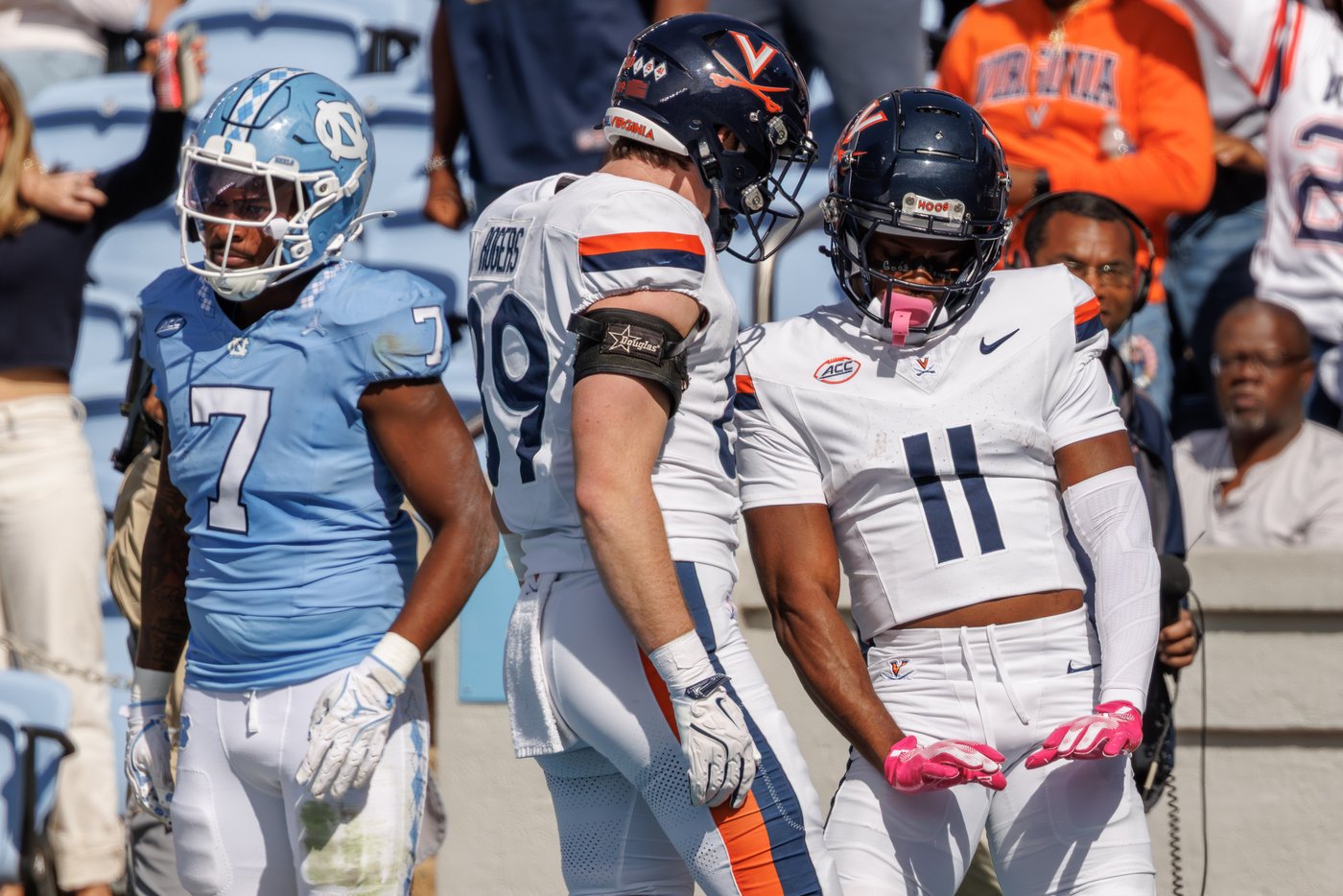 No. 16 Virginia edges North Carolina in overtime on J'Mari Taylor's TD run | iNFOnews.ca No. 16 Virginia edges North Carolina in overtime on J'Mari Taylor's TD run | iNFOnews.ca