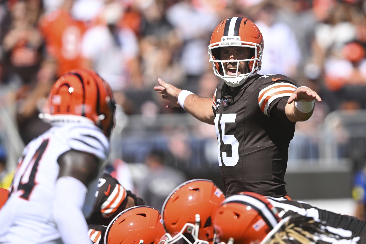Szmyt's missed kicks, Flacco's interceptions loom large for Browns in 17-16 loss to Bengals | iNFOnews.ca Szmyt's missed kicks, Flacco's interceptions loom large for Browns in 17-16 loss to Bengals | iNFOnews.ca