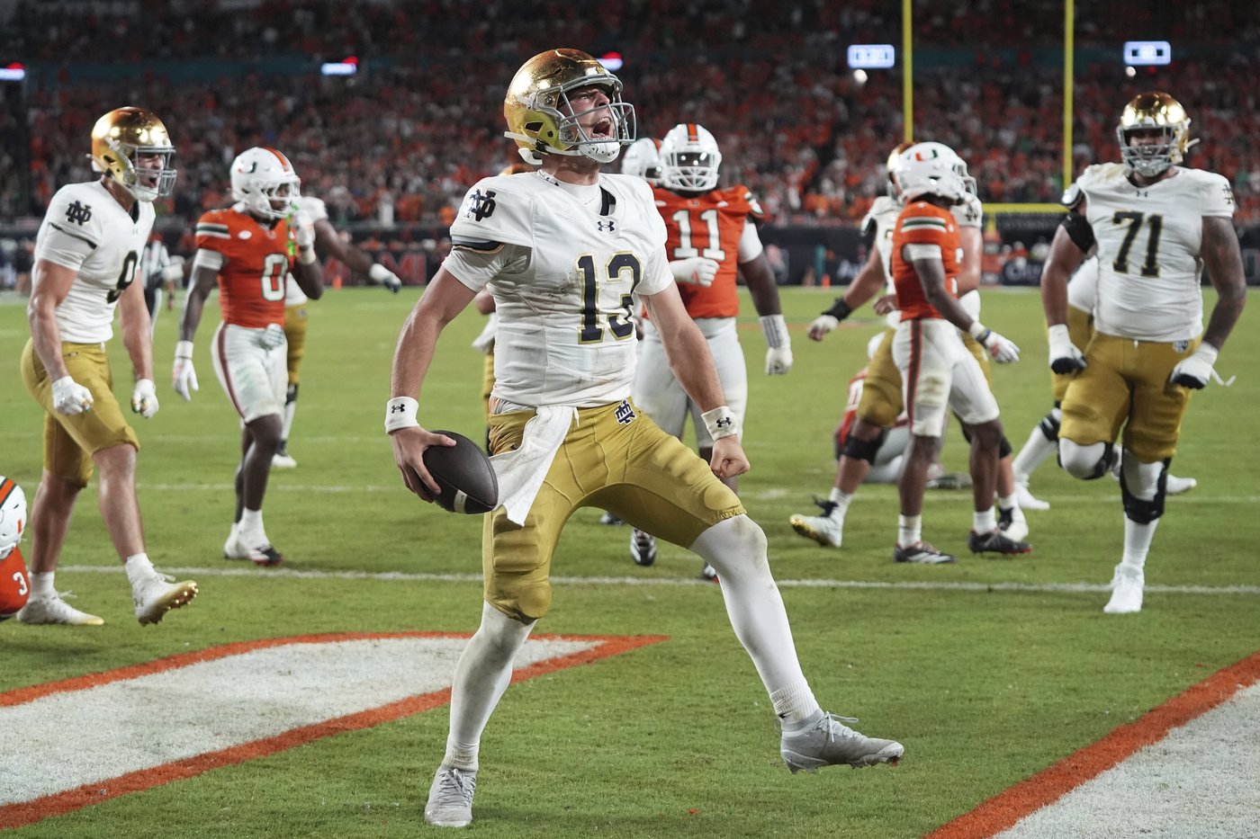 Early loss leaves No. 8 Notre Dame with another early-season test against No. 16 Texas A&M | iNFOnews.ca