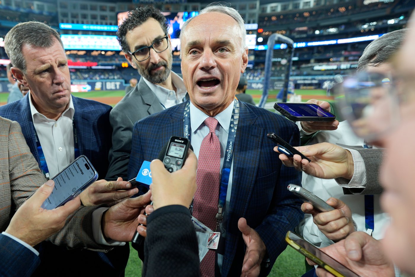 Rob Manfred increasingly confident major leaguers will play in 2028 LA Olympics | iNFOnews.ca Rob Manfred increasingly confident major leaguers will play in 2028 LA Olympics | iNFOnews.ca