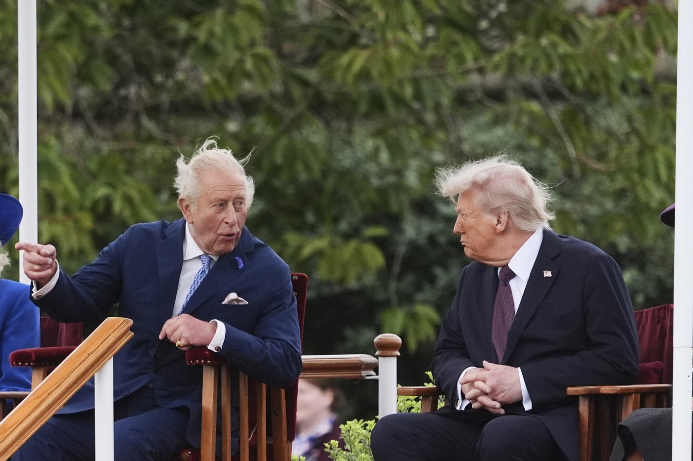 Photos show President Donald Trump during his second state visit to Britain | iNFOnews.ca