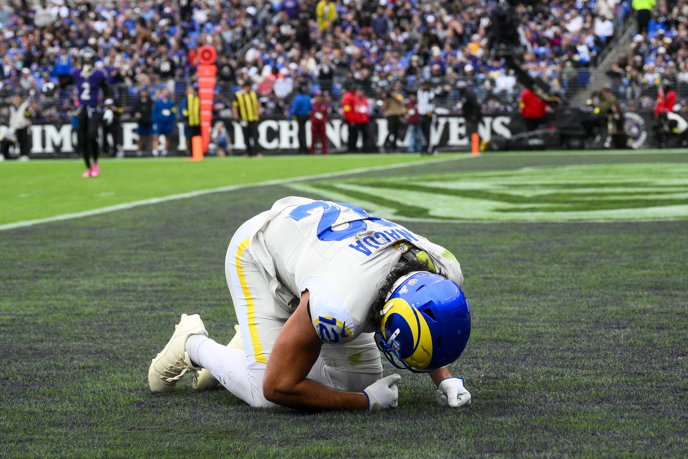 Rams receiver Puka Nacua leaves game vs. Ravens with a foot injury, returns in 3rd quarter | iNFOnews.ca