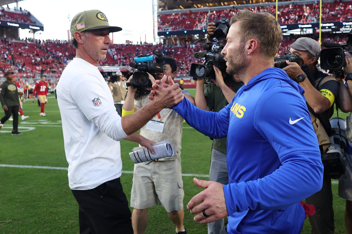 Injury-riddled 49ers defense crumbles as Rams score 6 touchdowns in blowout win | iNFOnews.ca