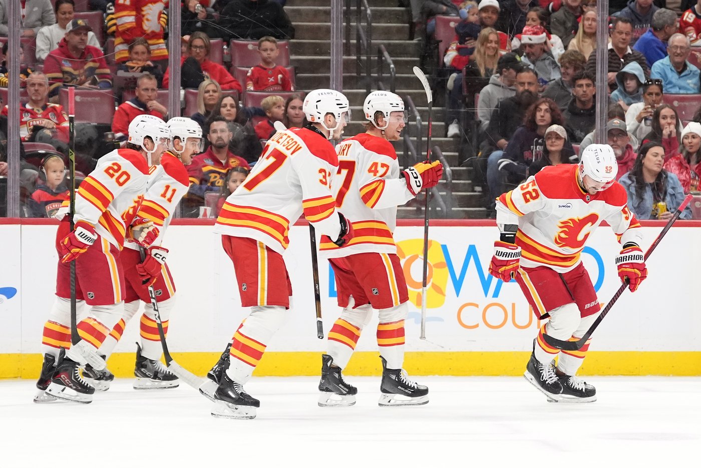 Kadri helps Flames beat Panthers 5-3, sending Cup champs to 4th loss in 6 home games | iNFOnews.ca