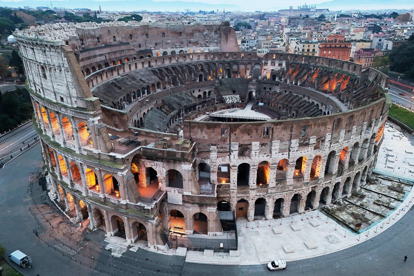 Photos offer stunning aerial views of Rome’s Colosseum and ancient Forum | iNFOnews.ca