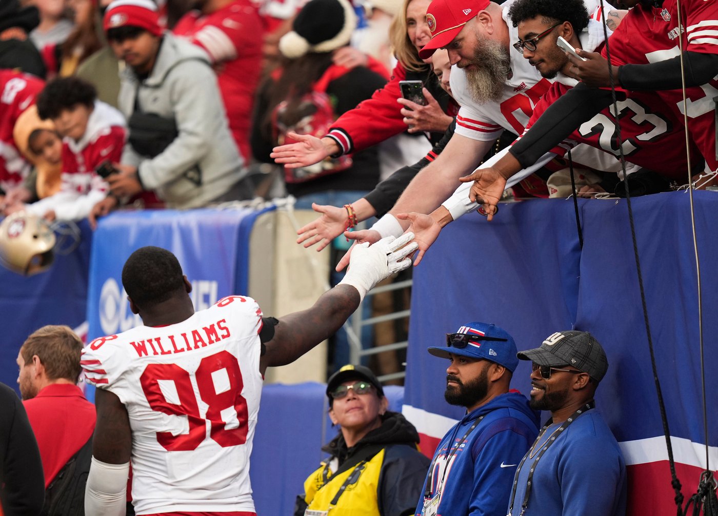 49ers fear rookie edge rusher Mykel Williams has a torn ACL | iNFOnews.ca