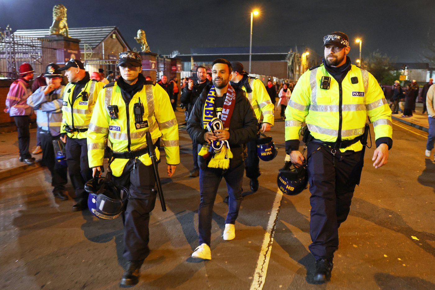 UK police arrest 6 ahead of soccer match between Aston Villa and Israeli club Maccabi Tel Aviv | iNFOnews.ca UK police arrest 6 ahead of soccer match between Aston Villa and Israeli club Maccabi Tel Aviv | iNFOnews.ca