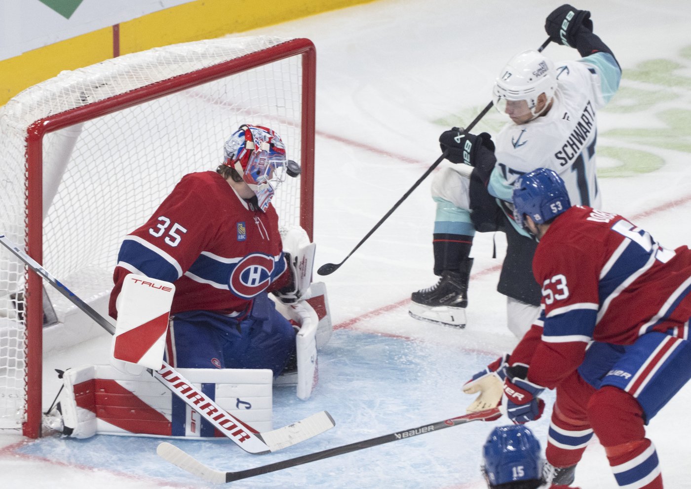 Caufield scores in OT as Canadiens rally to clip Kraken 5-4 | iNFOnews.ca Caufield scores in OT as Canadiens rally to clip Kraken 5-4 | iNFOnews.ca