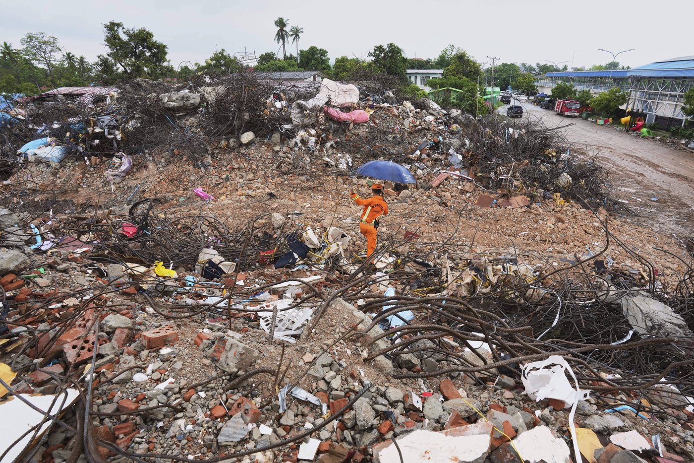 5 months after Myanmar's deadly earthquake, photos show widespread damage and ongoing reconstruction | iNFOnews.ca