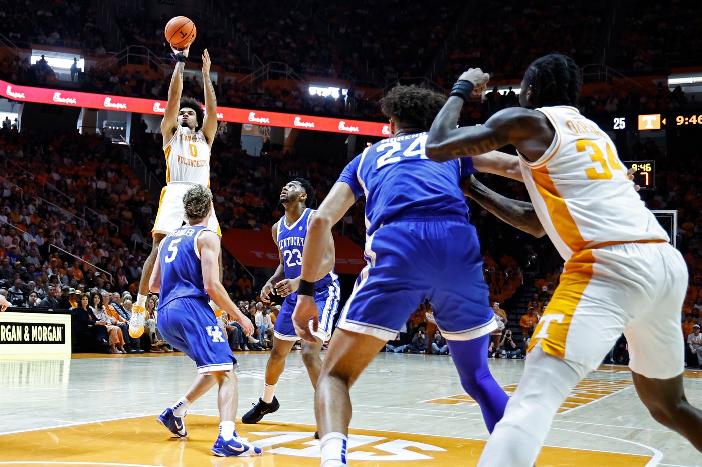 Kentucky completes another second-half comeback to stun No. 24 Tennessee, 80-78 | iNFOnews.ca