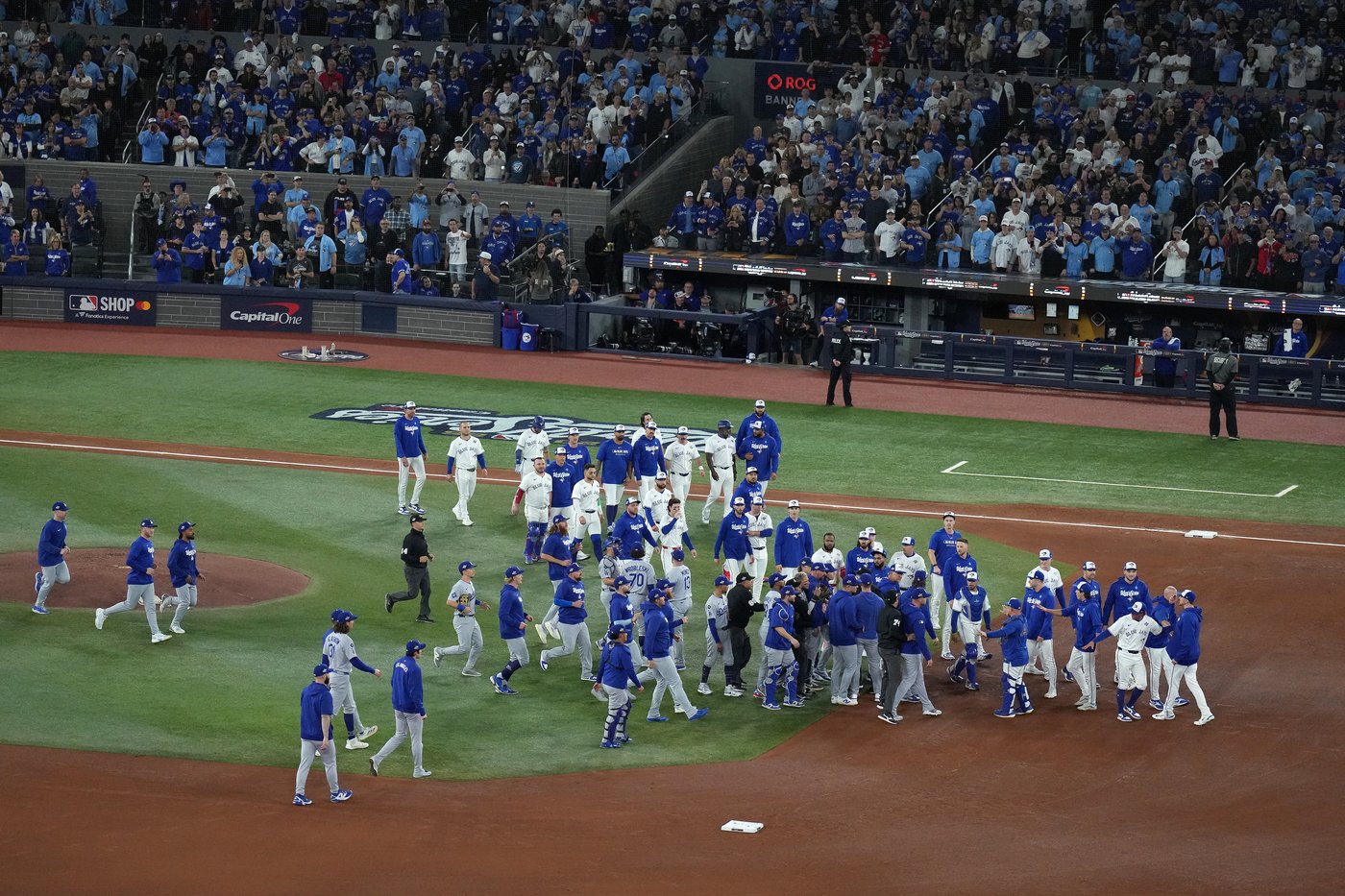 Photo Gallery: Dodgers beat Jays 5-4 to win World Series | iNFOnews.ca