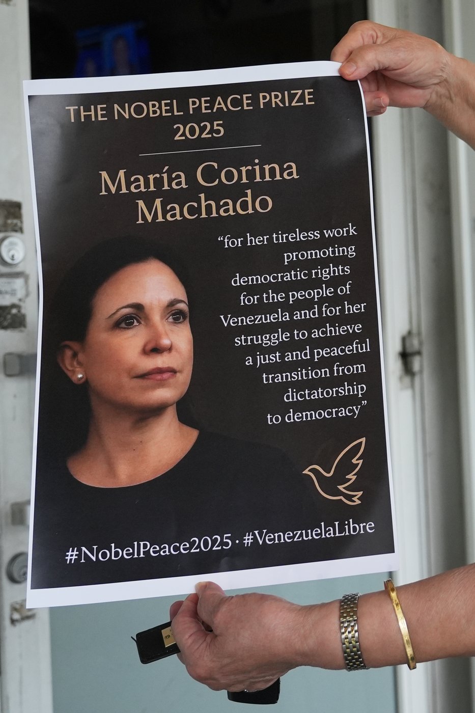 A look at how Venezuelans in the US are reacting to Maria Corina Machado's Nobel Prize win | iNFOnews.ca A look at how Venezuelans in the US are reacting to Maria Corina Machado's Nobel Prize win | iNFOnews.ca