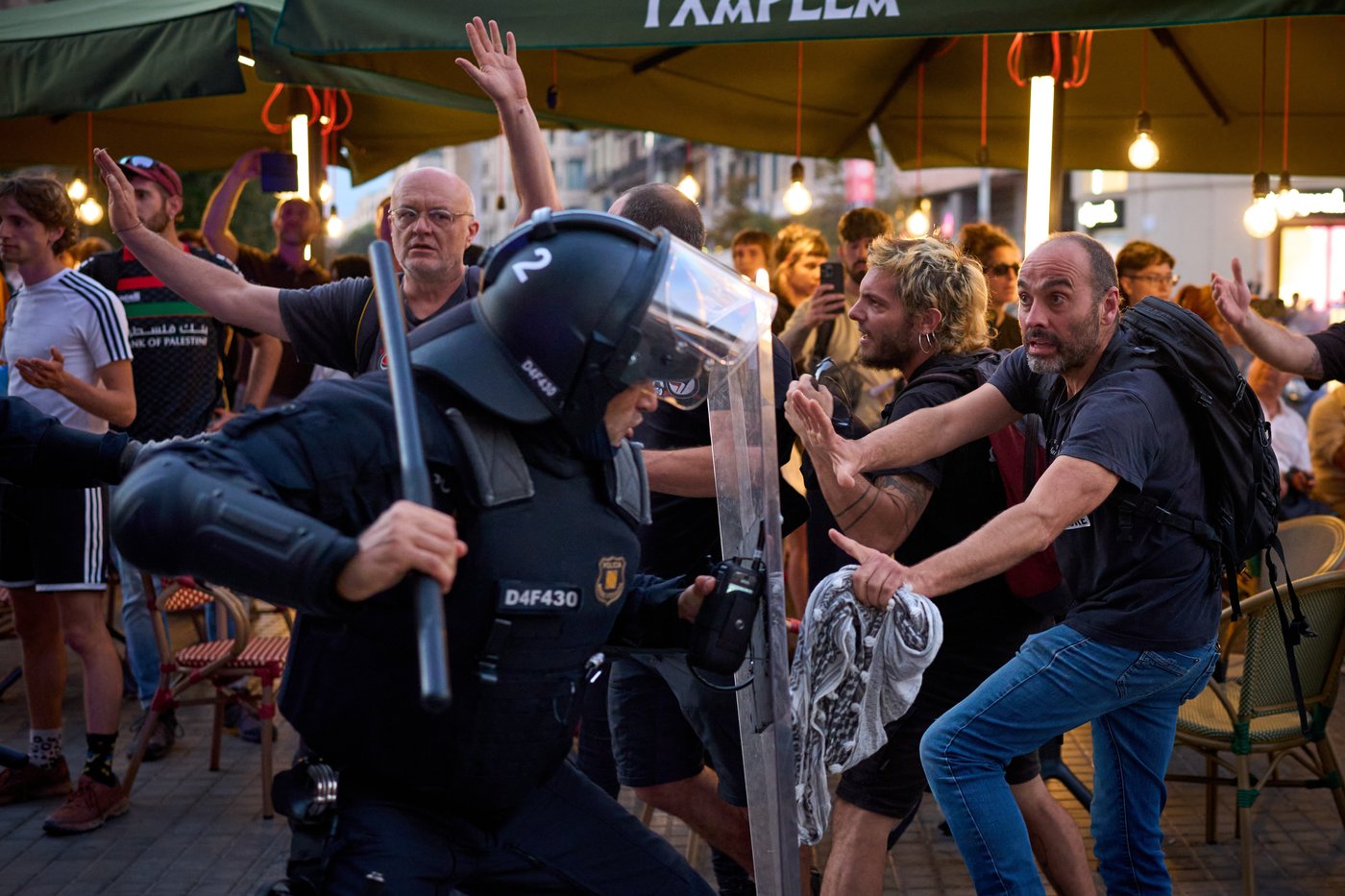 Marches in Rome, Barcelona and Madrid protest Israel's military campaign in Gaza | iNFOnews.ca