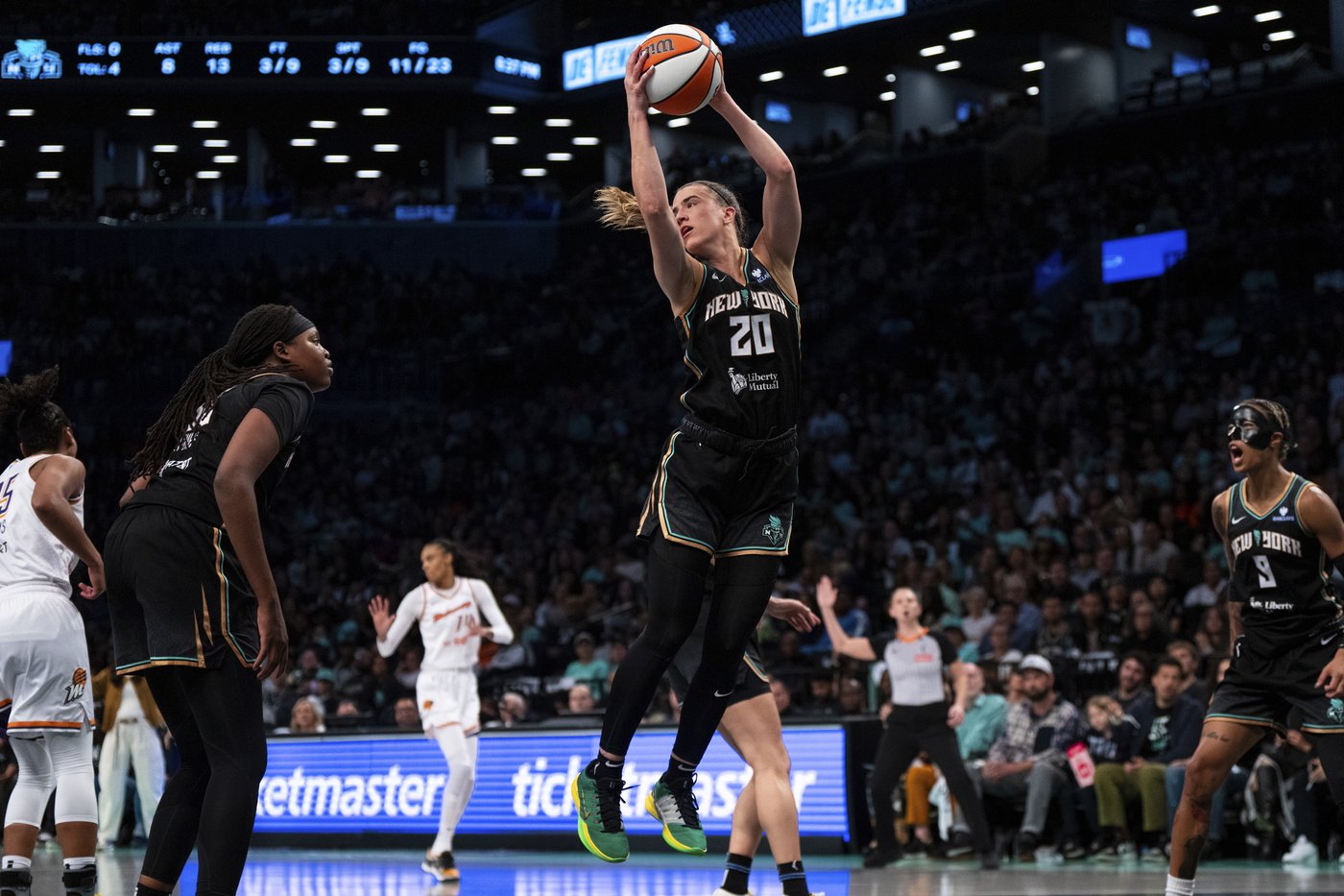 Sabally, Thomas help Phoenix beat New York 86-60 to even best-of-3 WNBA playoff series | iNFOnews.ca
