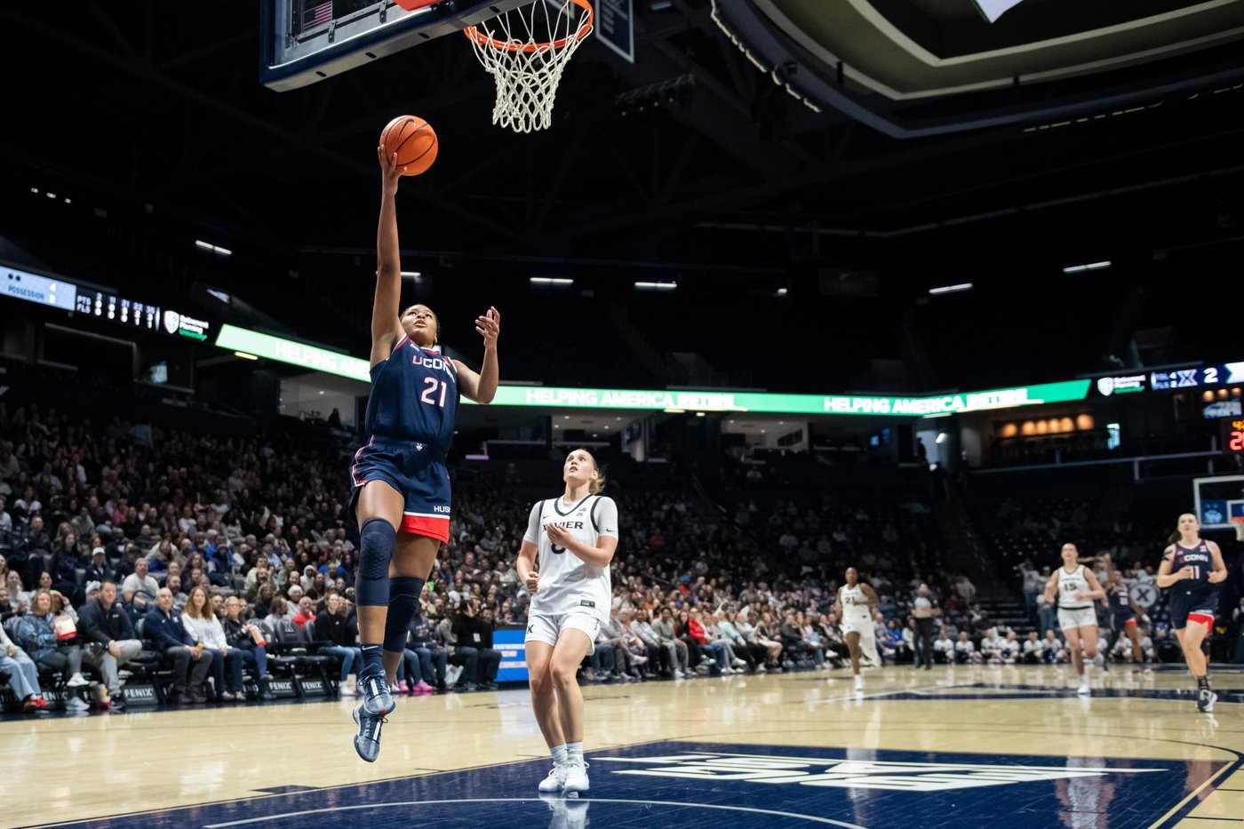 No. 1 UConn hits a barrage of 3's in blowout of Xavier, 104-39 | iNFOnews.ca