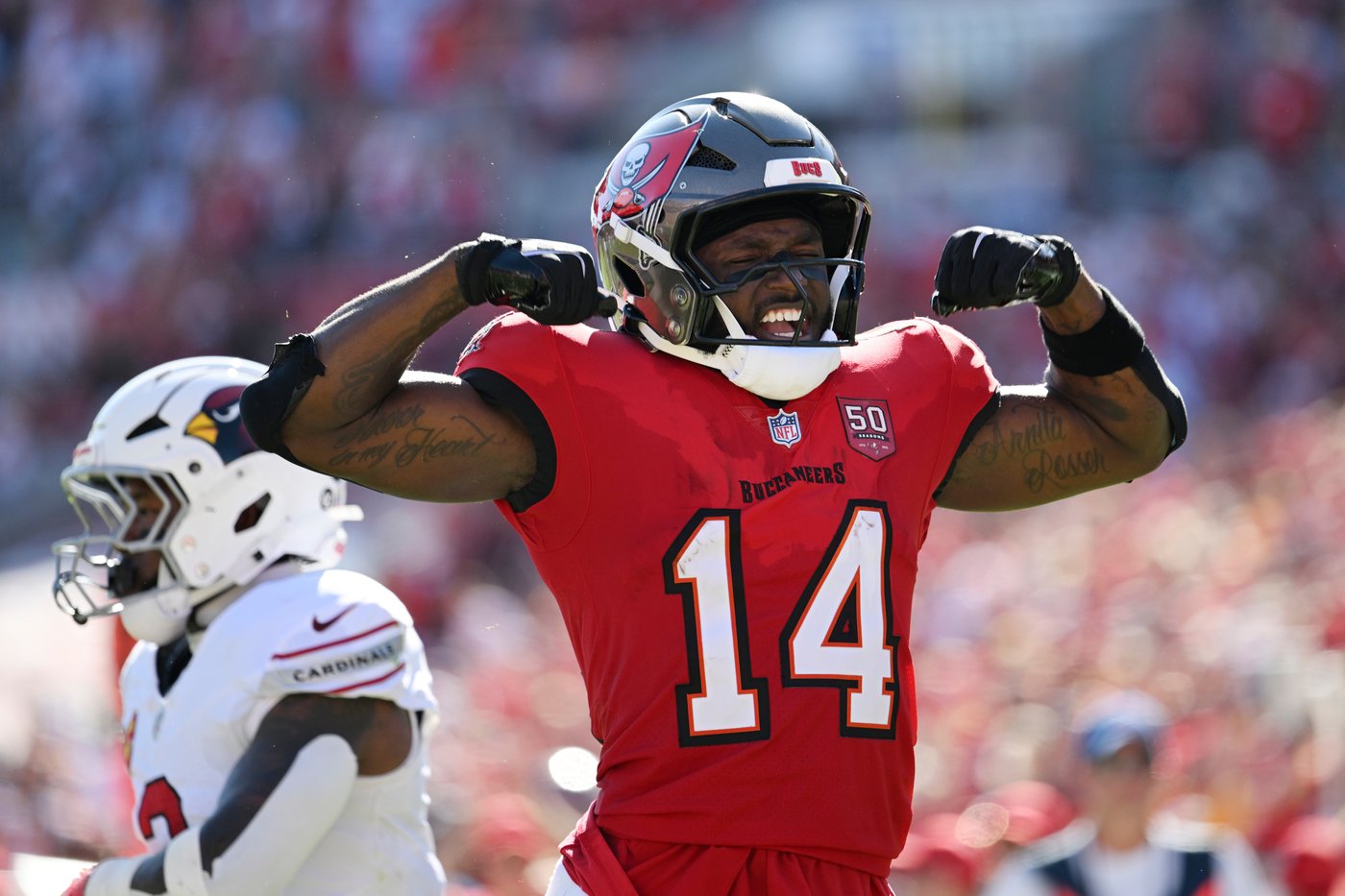 Tristan Wirfs' TD catch and late defensive stop help Buccaneers beat Cardinals 20-17 | iNFOnews.ca Tristan Wirfs' TD catch and late defensive stop help Buccaneers beat Cardinals 20-17 | iNFOnews.ca