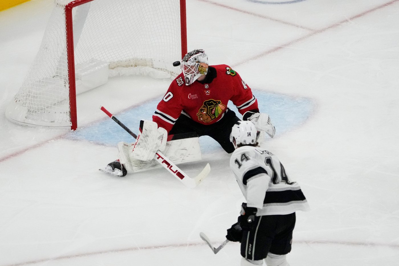 Laferriere and Fiala score in 2nd-period burst to back Forsberg in Kings' 3-1 win over Blackhawks | iNFOnews.ca Laferriere and Fiala score in 2nd-period burst to back Forsberg in Kings' 3-1 win over Blackhawks | iNFOnews.ca