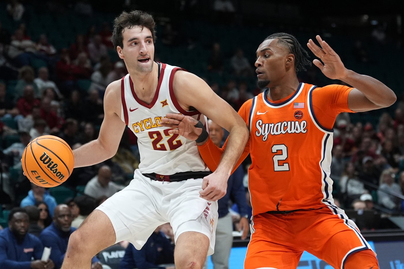 Milan Momcilovic scores 24, leads No. 15 Iowa State over Syracuse 95-64 at Players Era | iNFOnews.ca