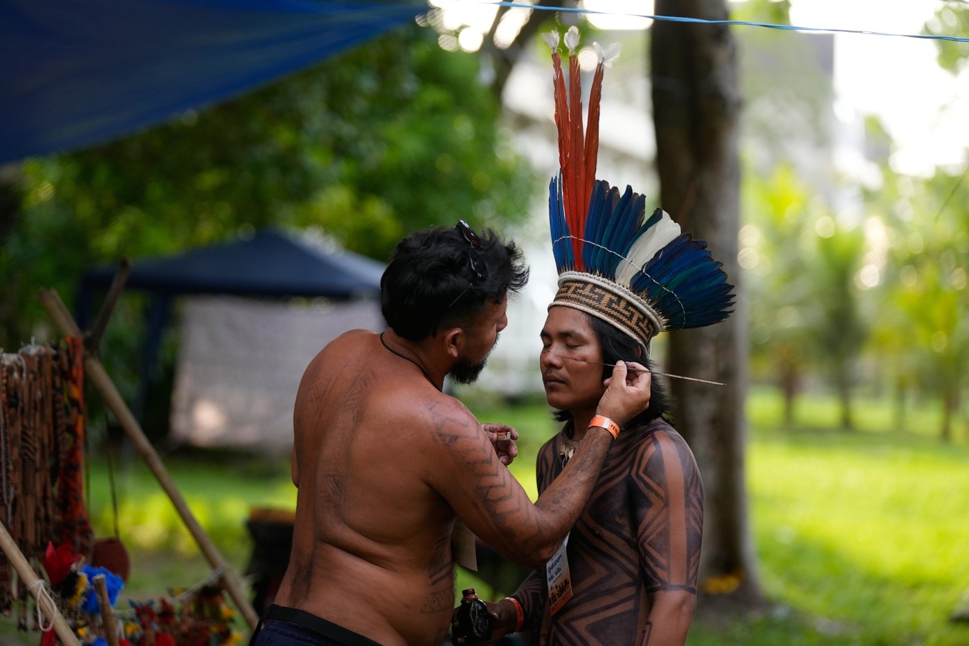 Photos show Indigenous participants at the People's Summit held alongside the COP30 climate meeting | iNFOnews.ca