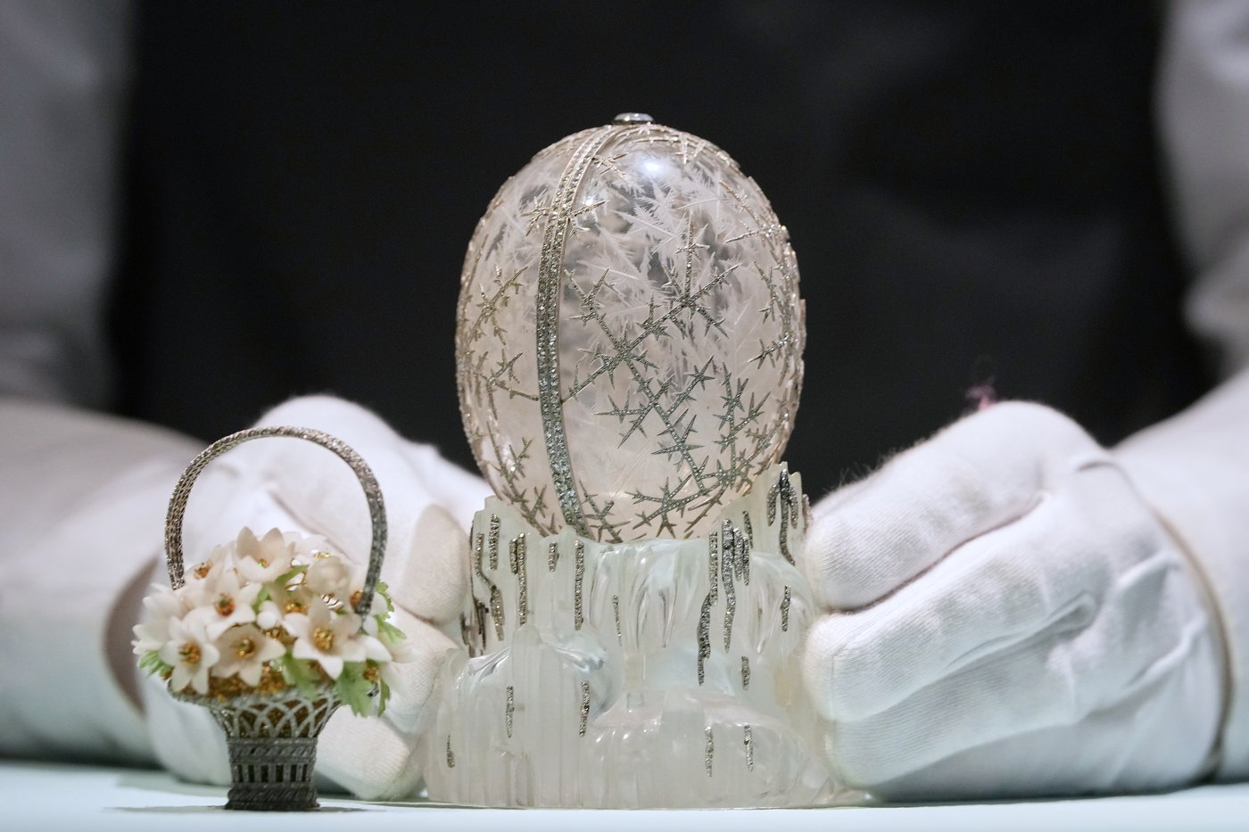 A crystal Fabergé egg crafted for Russian royalty is expected to sell for more than $26 million | iNFOnews.ca A crystal Fabergé egg crafted for Russian royalty is expected to sell for more than $26 million | iNFOnews.ca
