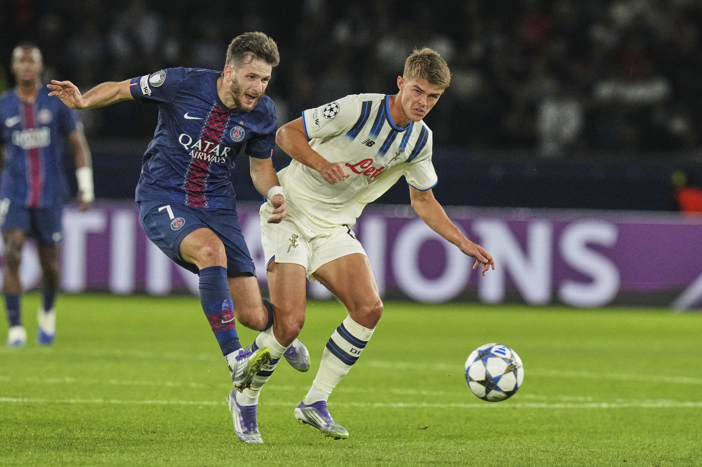 Kvaratskhelia shakes off calf injury to score for PSG in Champions league rout against Atalanta | iNFOnews.ca
