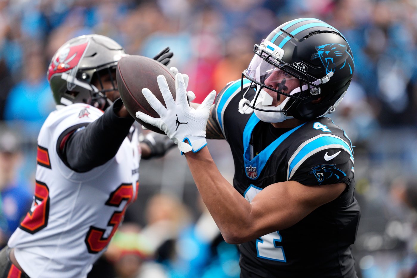 Panthers receiver Tetairoa McMillan active for Seahawks game despite being added to injury report | iNFOnews.ca