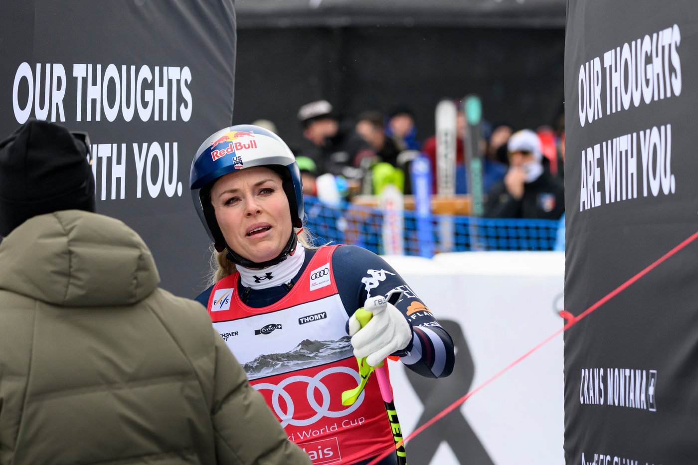 Vonn crashes in last race before Winter Games and says 'My Olympic dream is not over' | iNFOnews.ca