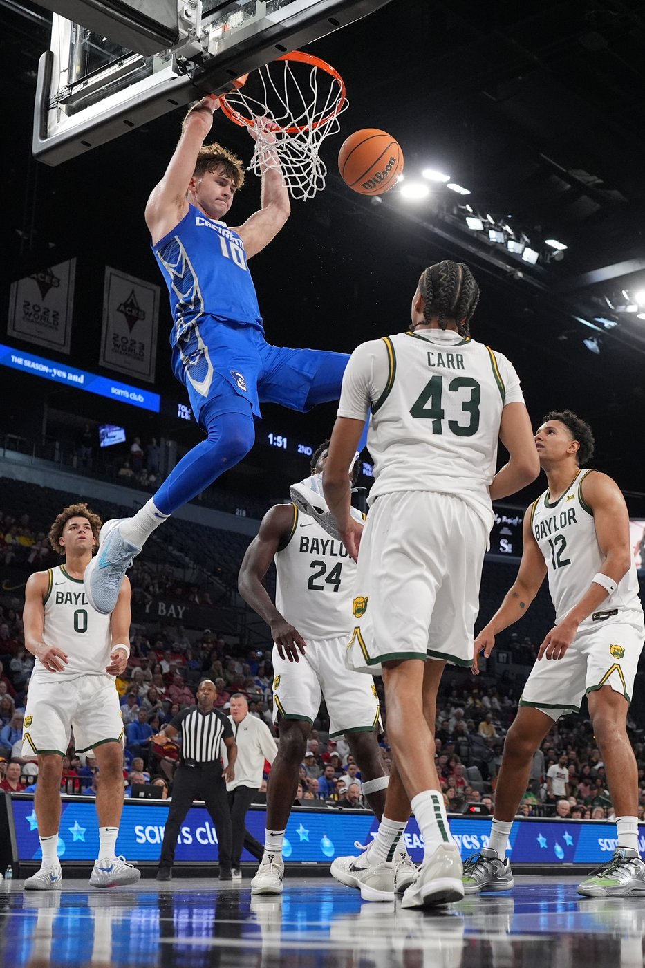 Cameron Carr scores 21 and Baylor holds off Creighton 81-74 in the Players Era Tournament | iNFOnews.ca